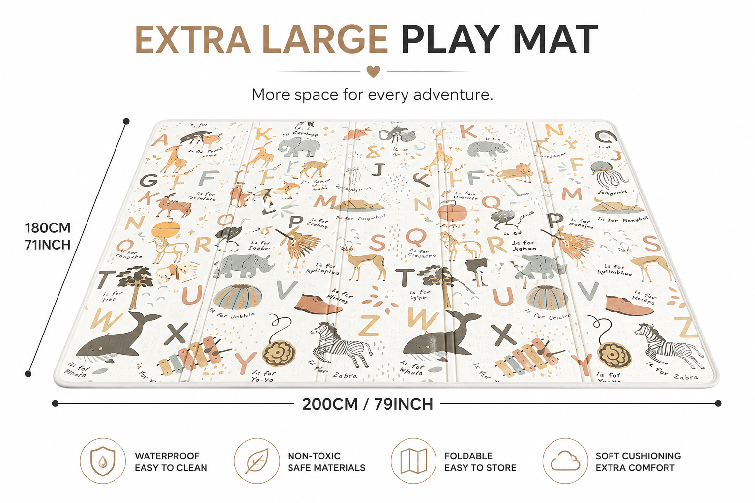 Crawling & Play Mat